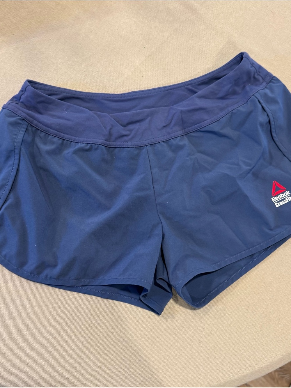 Reebok CROSSFIT Women's Blue Athletic Training Shorts